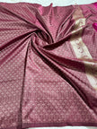 BANARASI MASHRU KATAN SILK SAREE HN536
