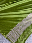BANARASI MASHRU KATAN SILK SAREE MK066