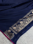 BANARASI MASHRU KATAN SILK SAREE MK002