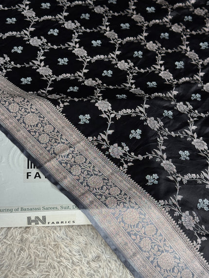 BANARASI MASHRU KATAN SILK SAREE Mk082