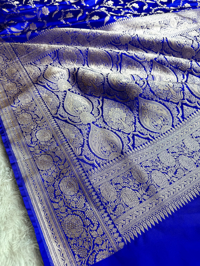 BANARASI MASHRU KATAN SILK SAREE HN553