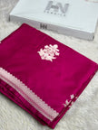 BANARASI MASHRU KATAN SILK SAREE HN815