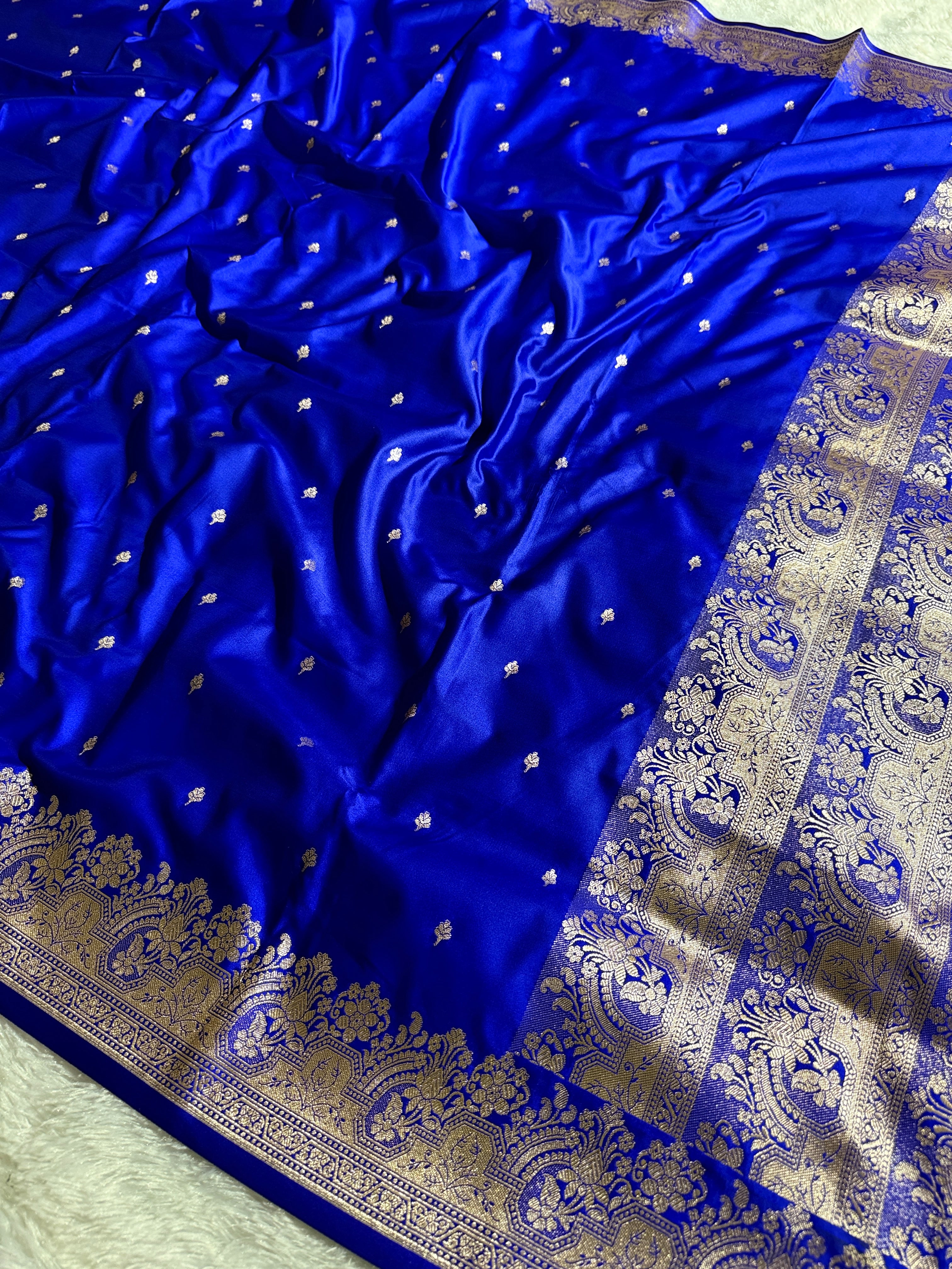 BANARASI MASHRU KATAN SILK SAREE HN537