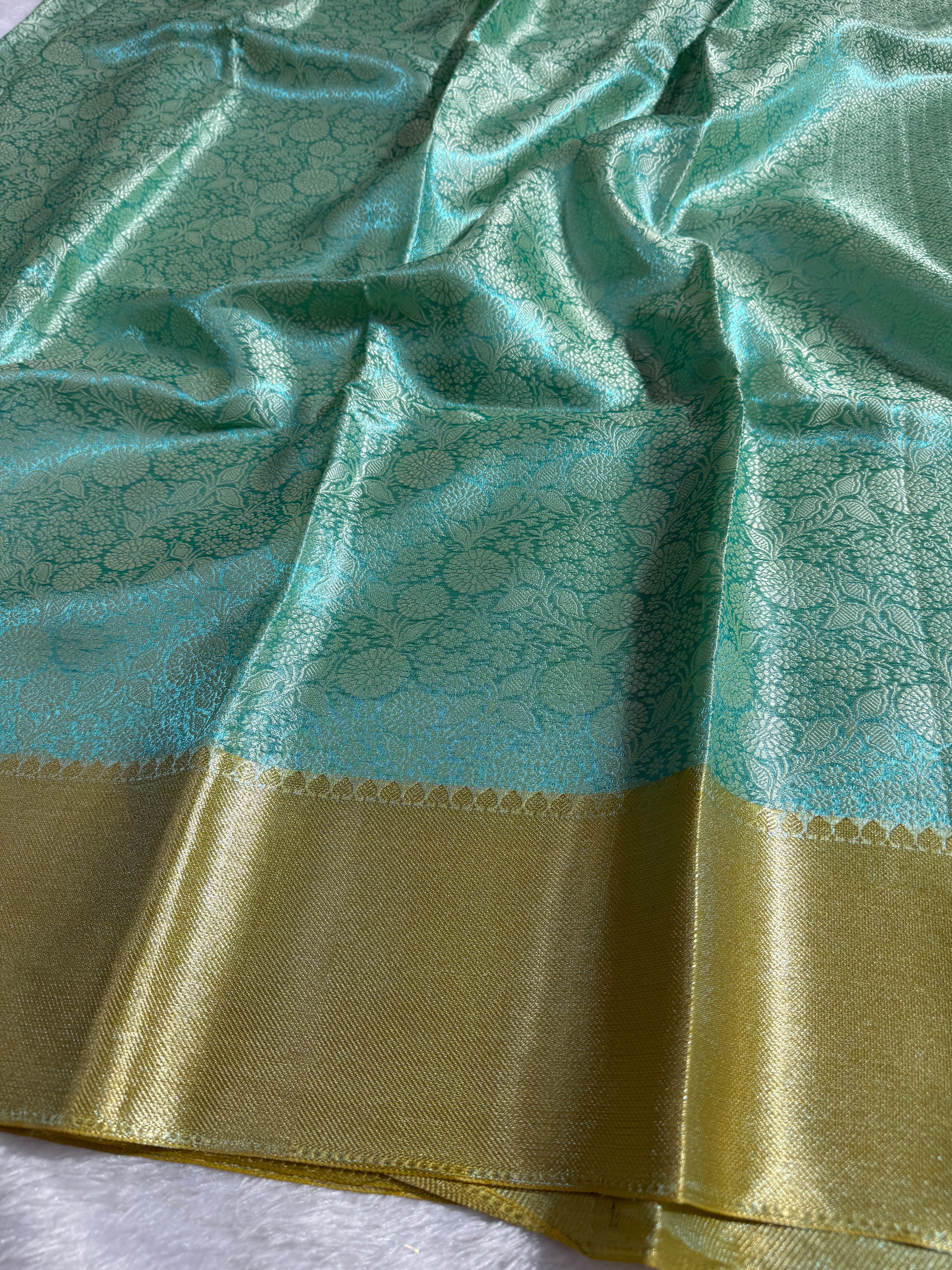 BANARASI TISSUE TANCHUI SILK SAREE TS104