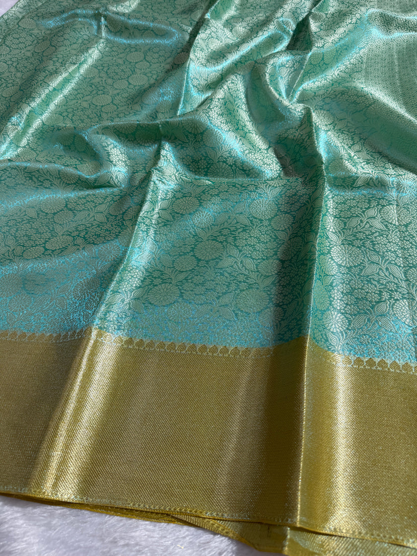 BANARASI TISSUE TANCHUI SILK SAREE TS104