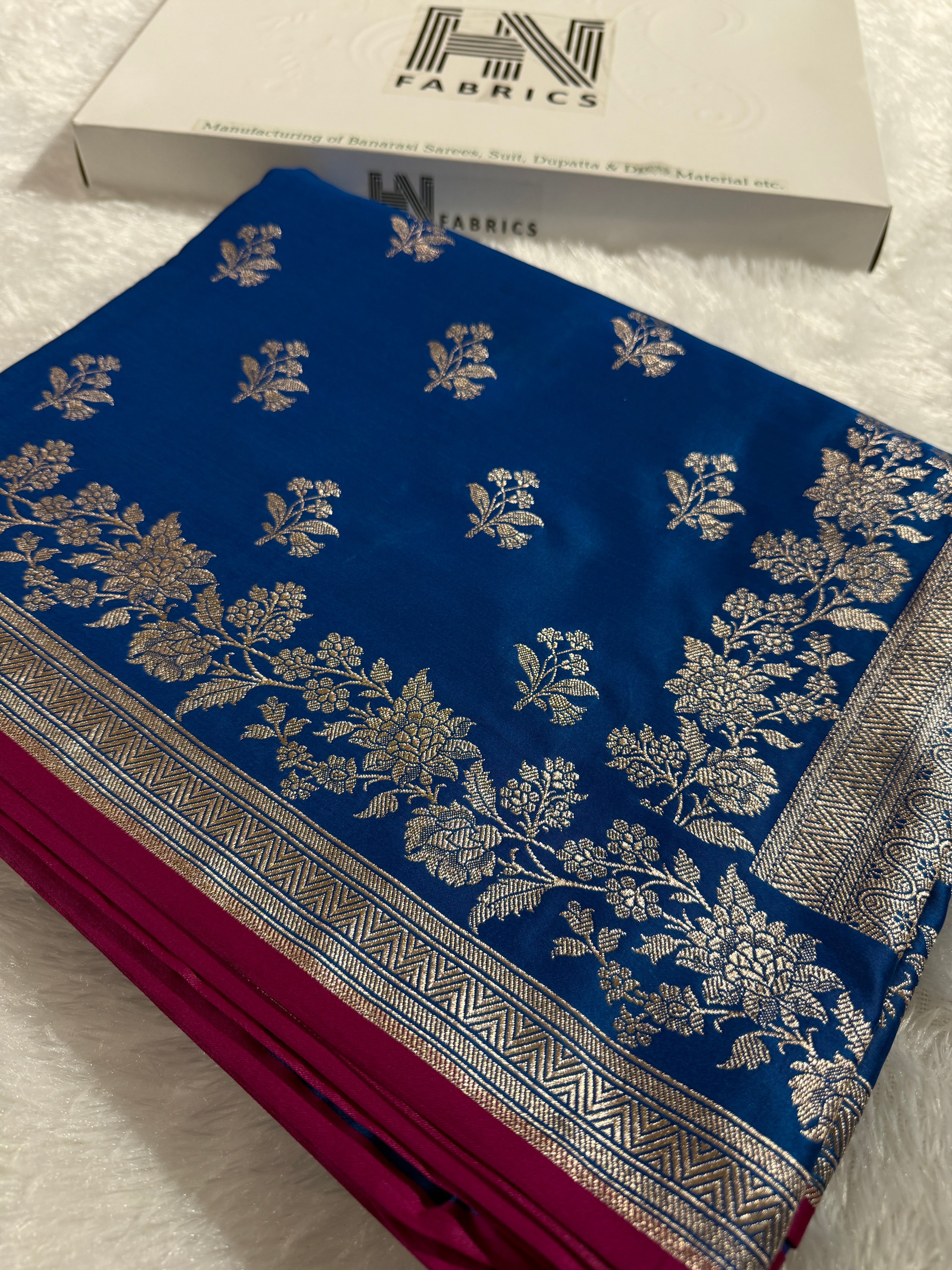 BANARASI MASHRU KATAN SILK SAREE HN532