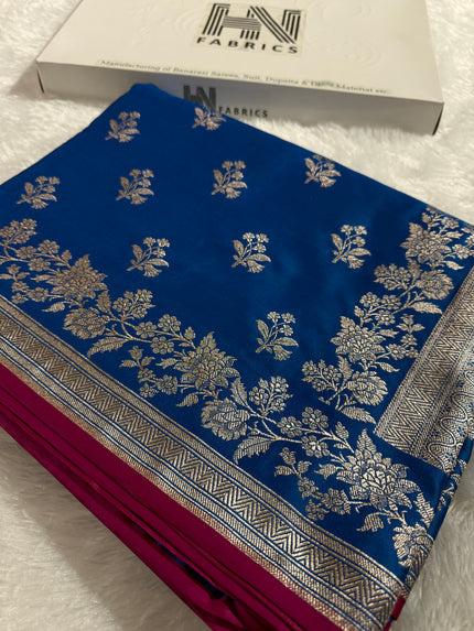 BANARASI MASHRU KATAN SILK SAREE HN532