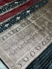 BANARASI MASHRU KATAN SILK SAREE MK012