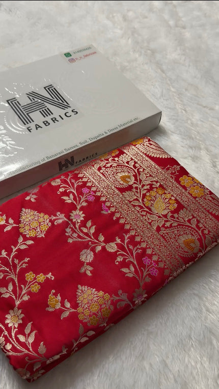 Banarasi Mashru Katan Saree Saree HN107