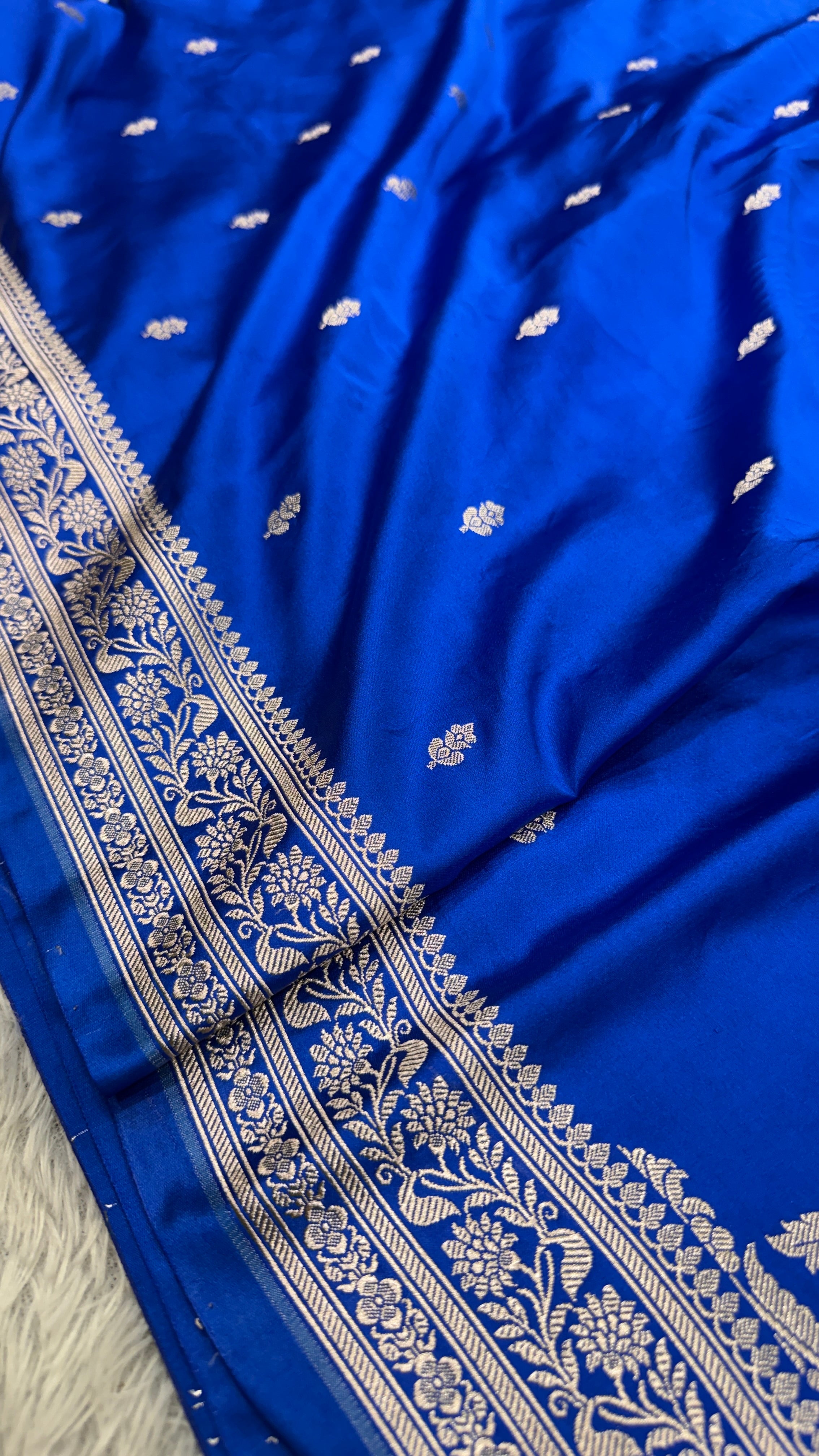 BANARASI MASHRU KATAN SILK SAREE HN190