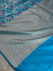 BANARASI MASHRU KATAN SILK SAREE MK016