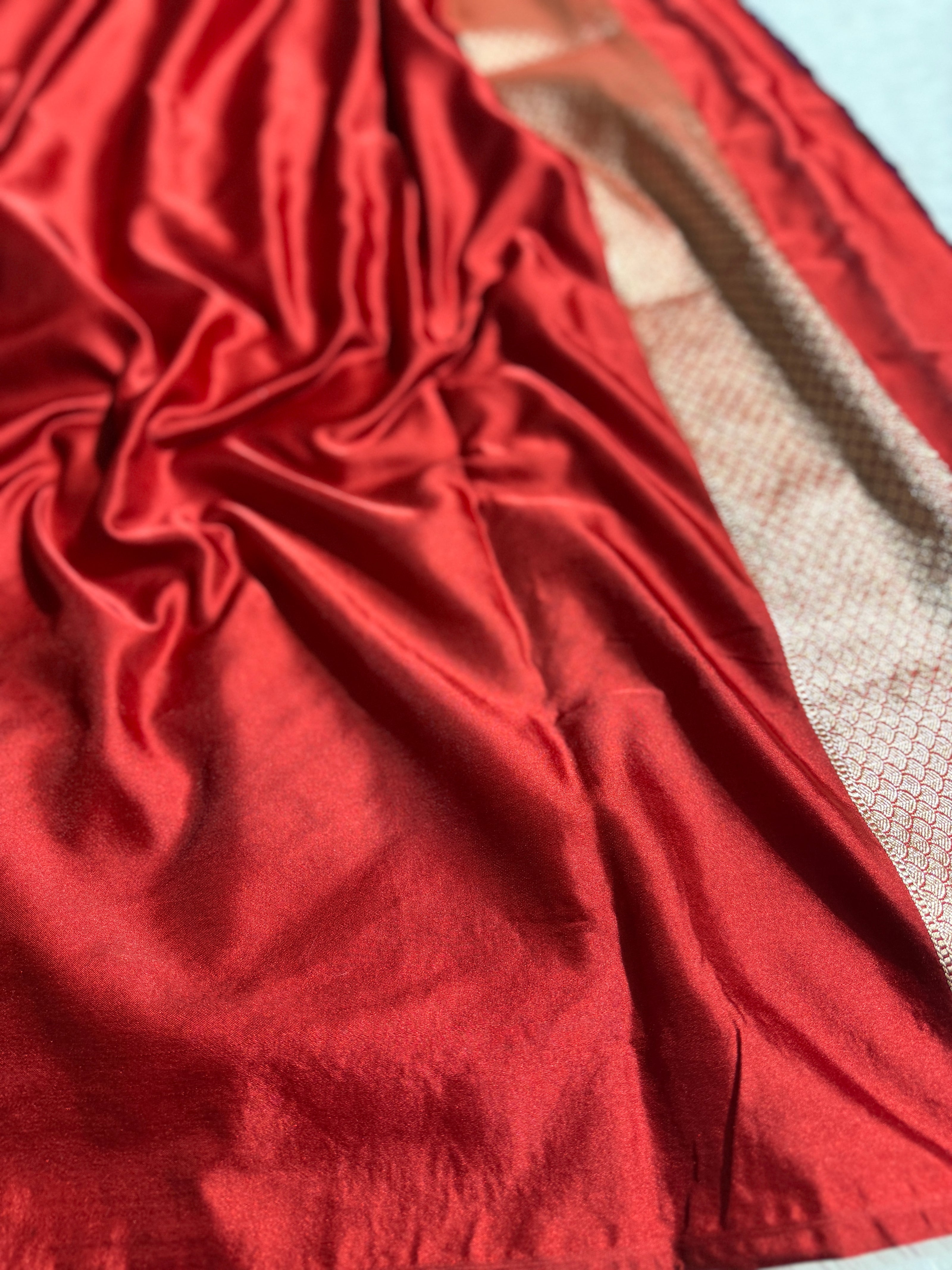 BANARASI MASHRU KATAN SILK SAREE HN520