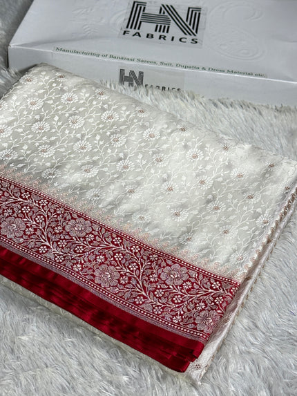 BANARASI MASHRU KATAN SILK SAREE HN820
