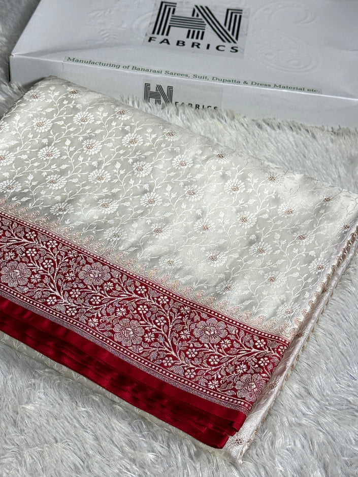BANARASI MASHRU KATAN SILK SAREE HN820