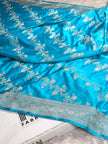 BANARASI MASHRU KATAN SILK SAREE HN580