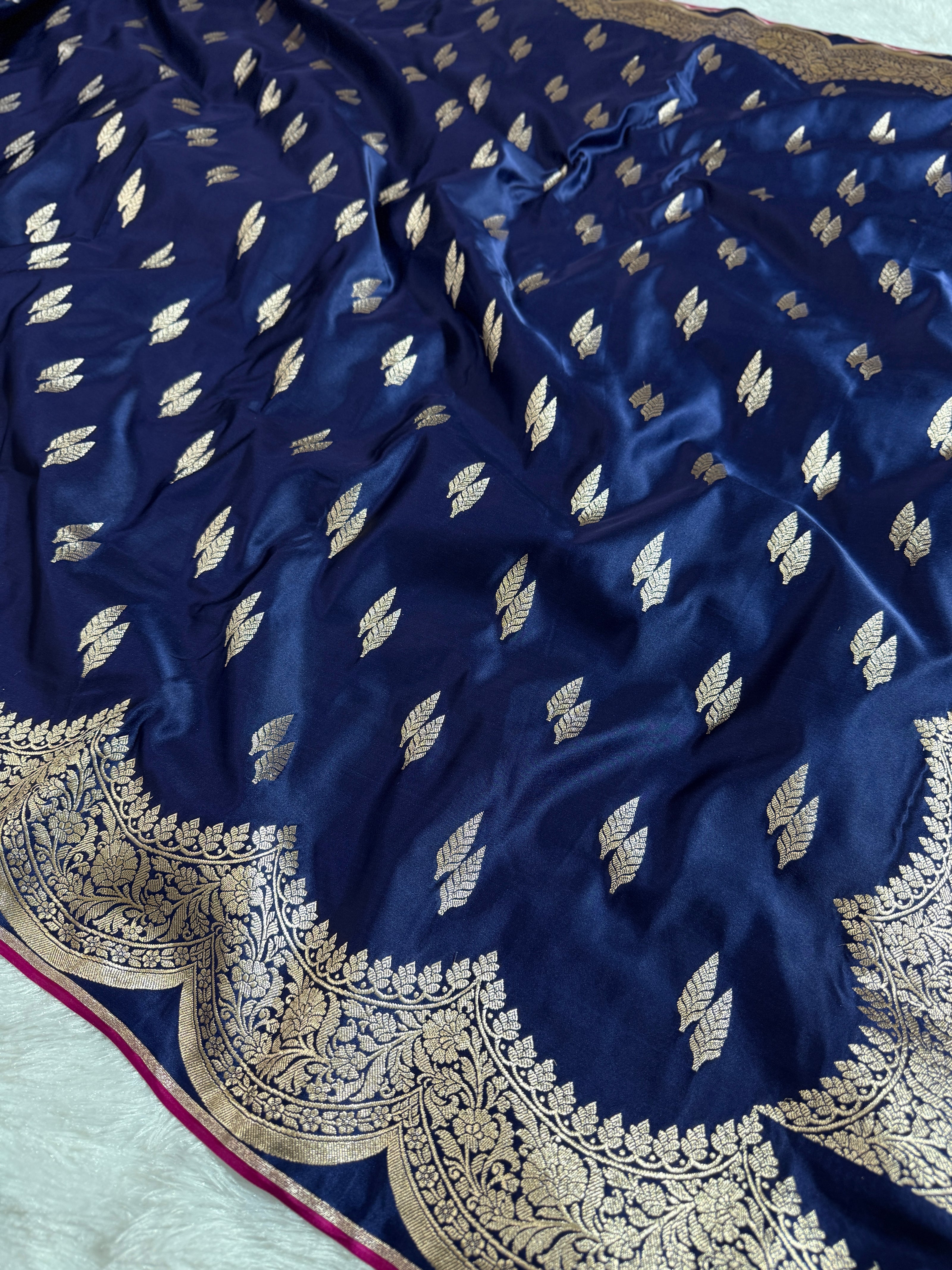 BANARASI MASHRU KATAN SILK SAREE HN530