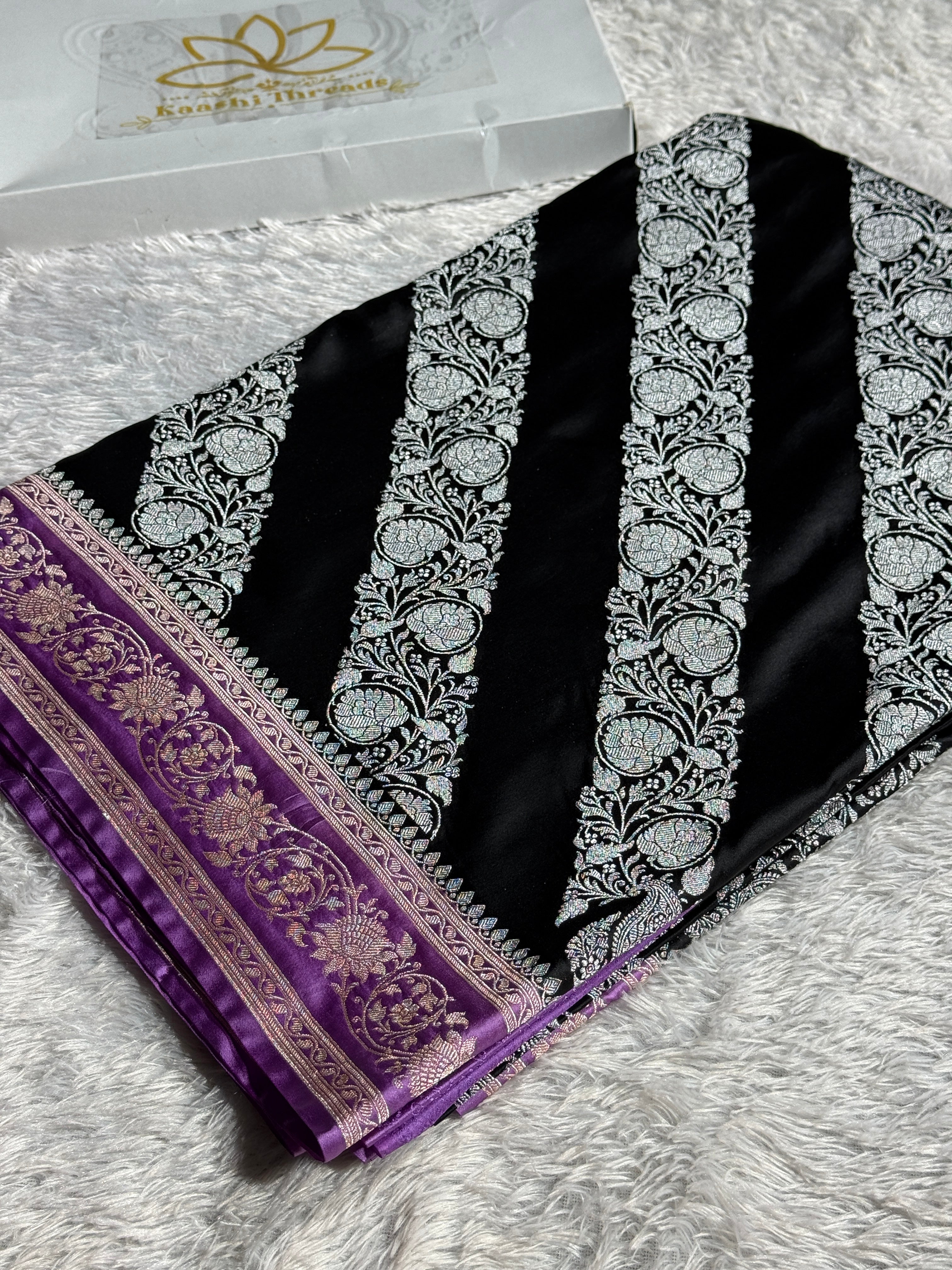 BANARASI MASHRU KATAN SILK SAREE MK018