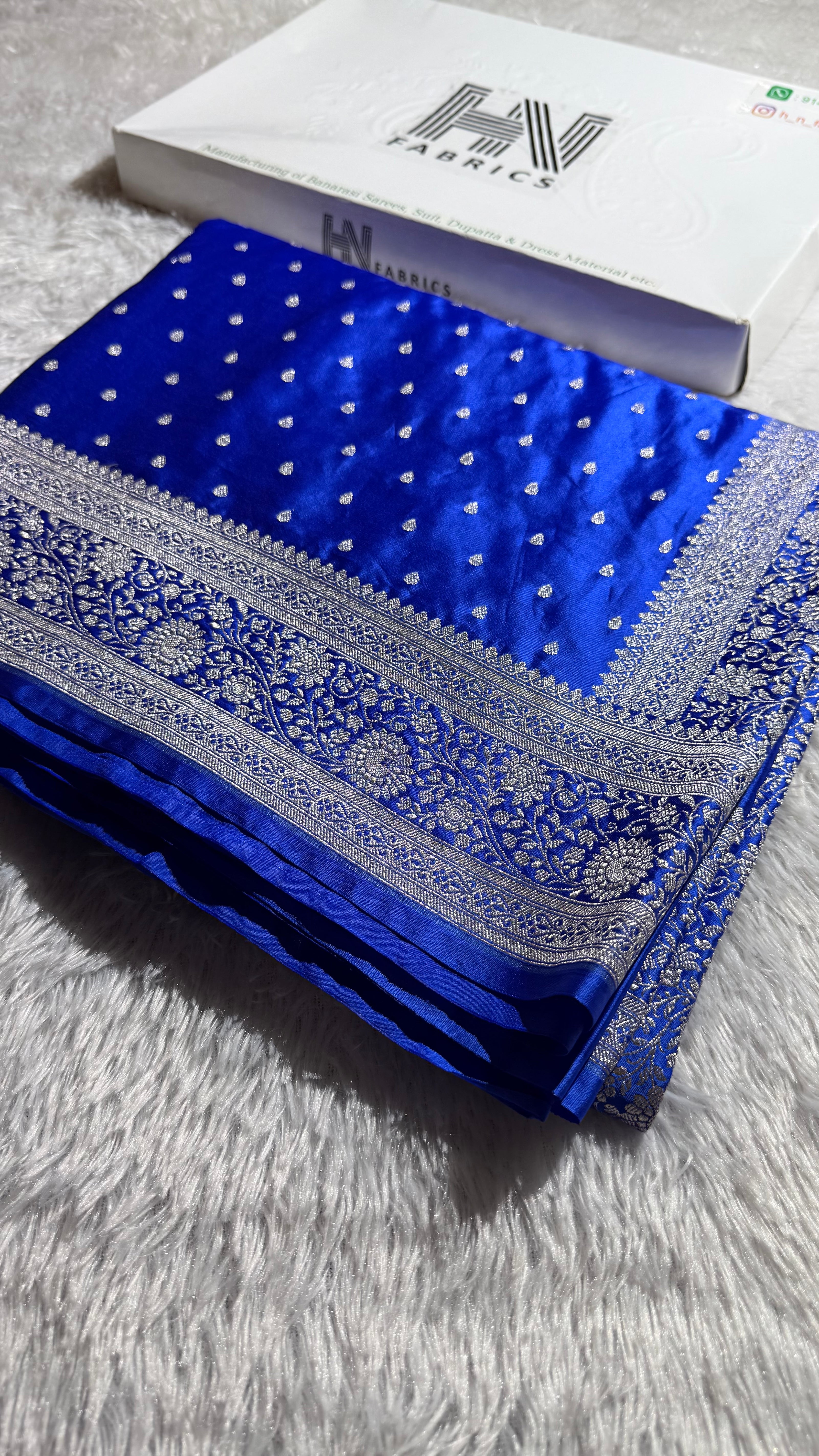 BANARASI MASHRU KATAN SILK SAREE HN350