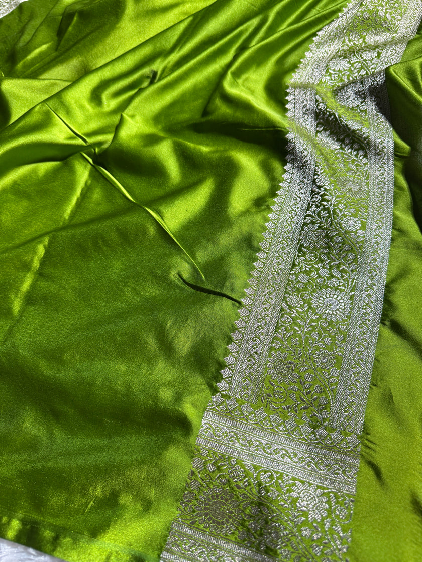 BANARASI MASHRU KATAN SILK SAREE HN199