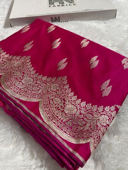 BANARASI MASHRU KATAN SILK SAREE HN530
