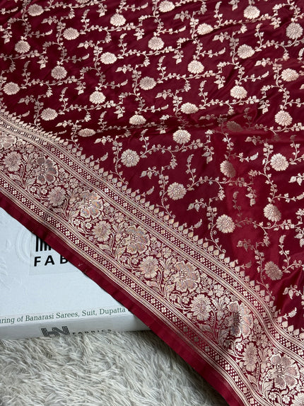 BANARASI MASHRU KATAN SILK SAREE HN950