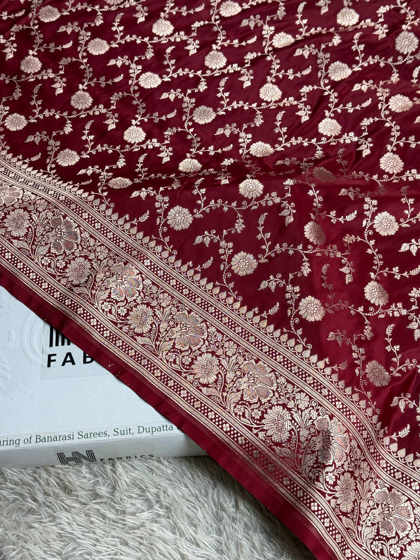 BANARASI MASHRU KATAN SILK SAREE HN950