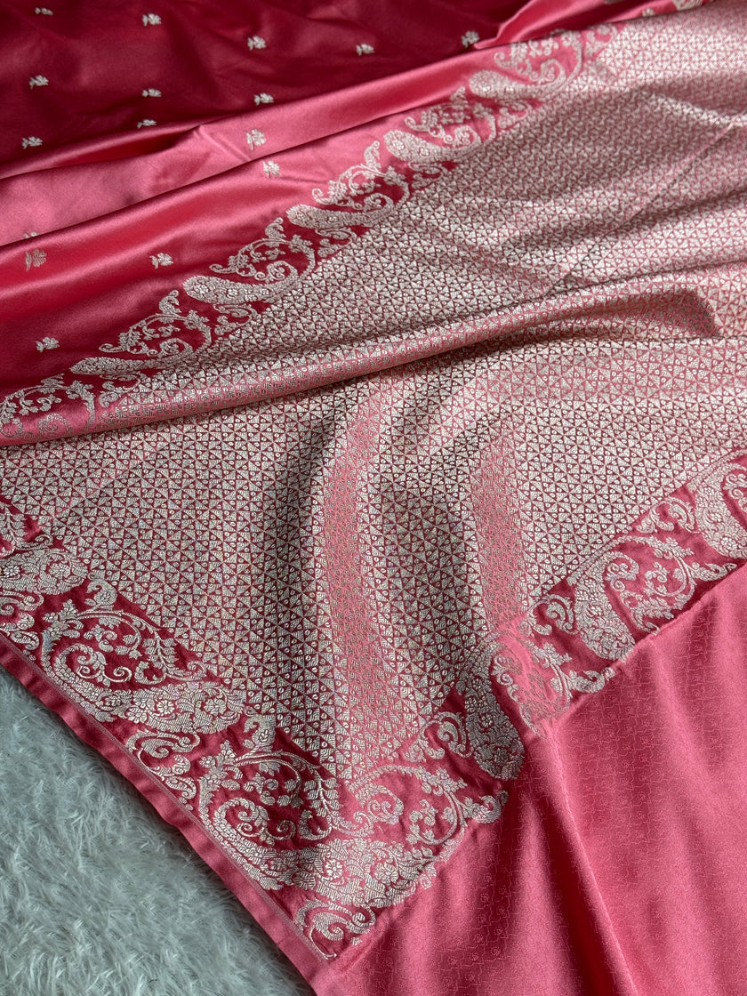 BANARASI MASHRU KATAN SILK SAREE HN123
