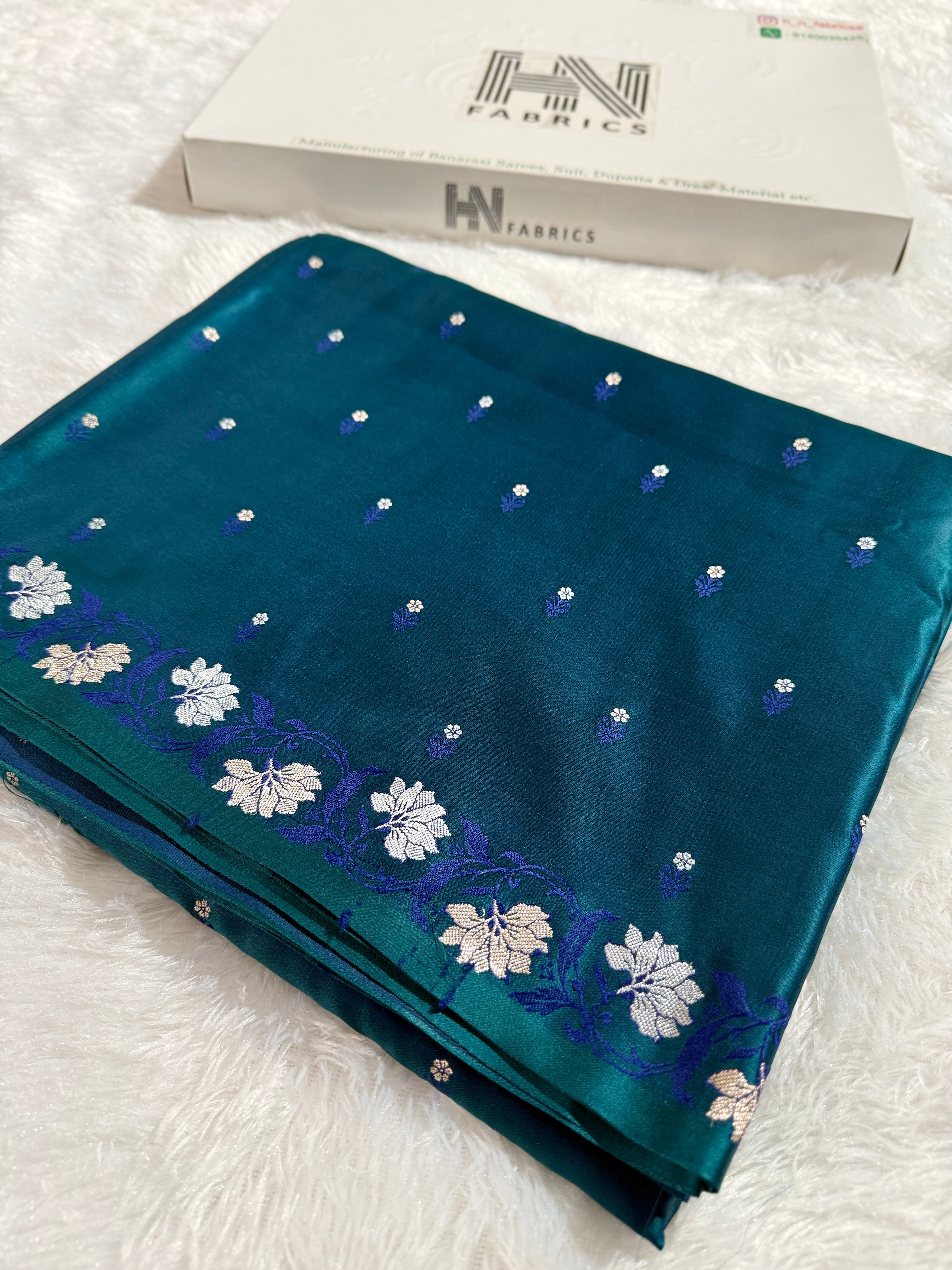 BANARASI MASHRU KATAN SILK SAREE HN541