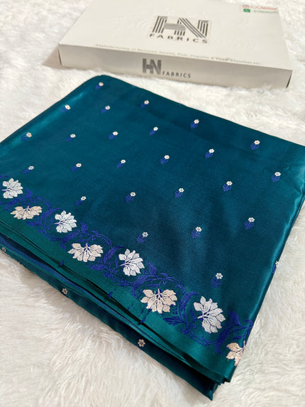 BANARASI MASHRU KATAN SILK SAREE HN541