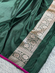 BANARASI MASHRU KATAN SILK SAREE MK011