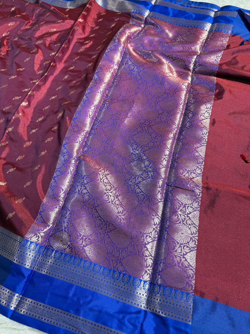 BANARASI KATAN SILK SAREE KS102