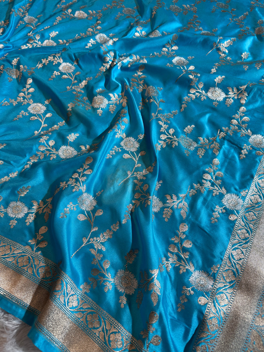 BANARASI MASHRU KATAN SILK SAREE HN502