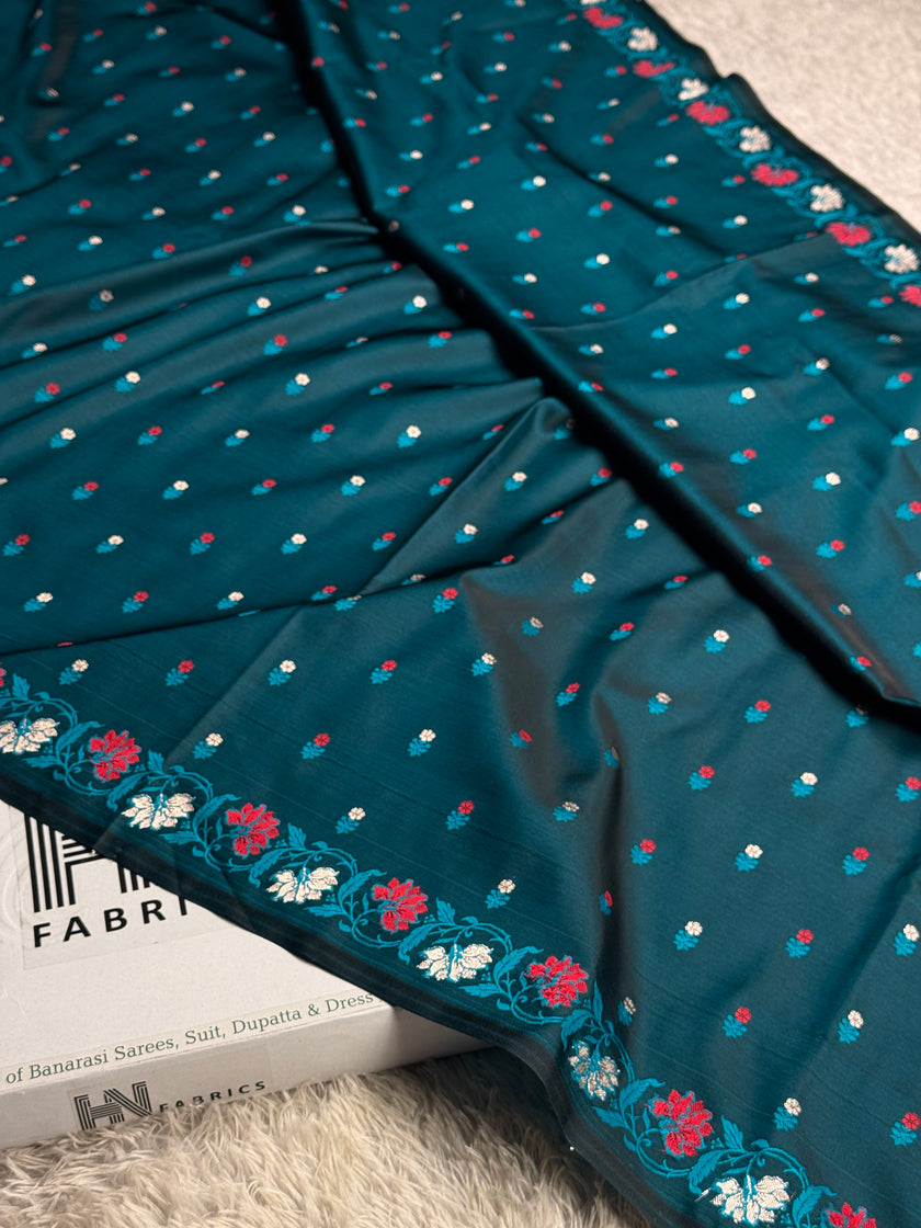 BANARASI MASHRU KATAN SILK SAREE HN541