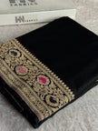 BANARASI MASHRU KATAN SILK SAREE MK048