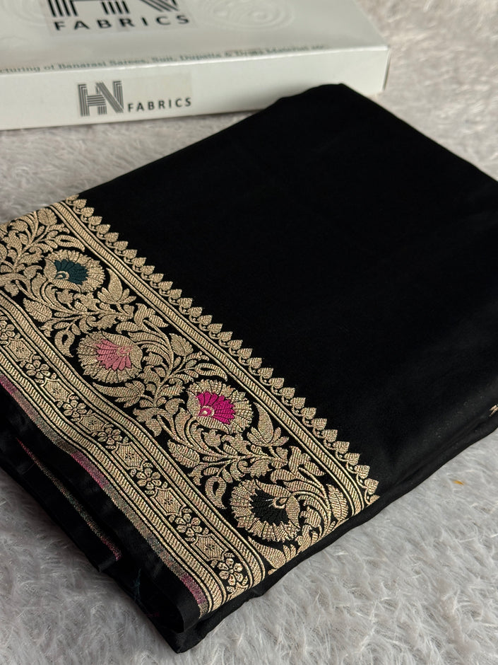 BANARASI MASHRU KATAN SILK SAREE MK048