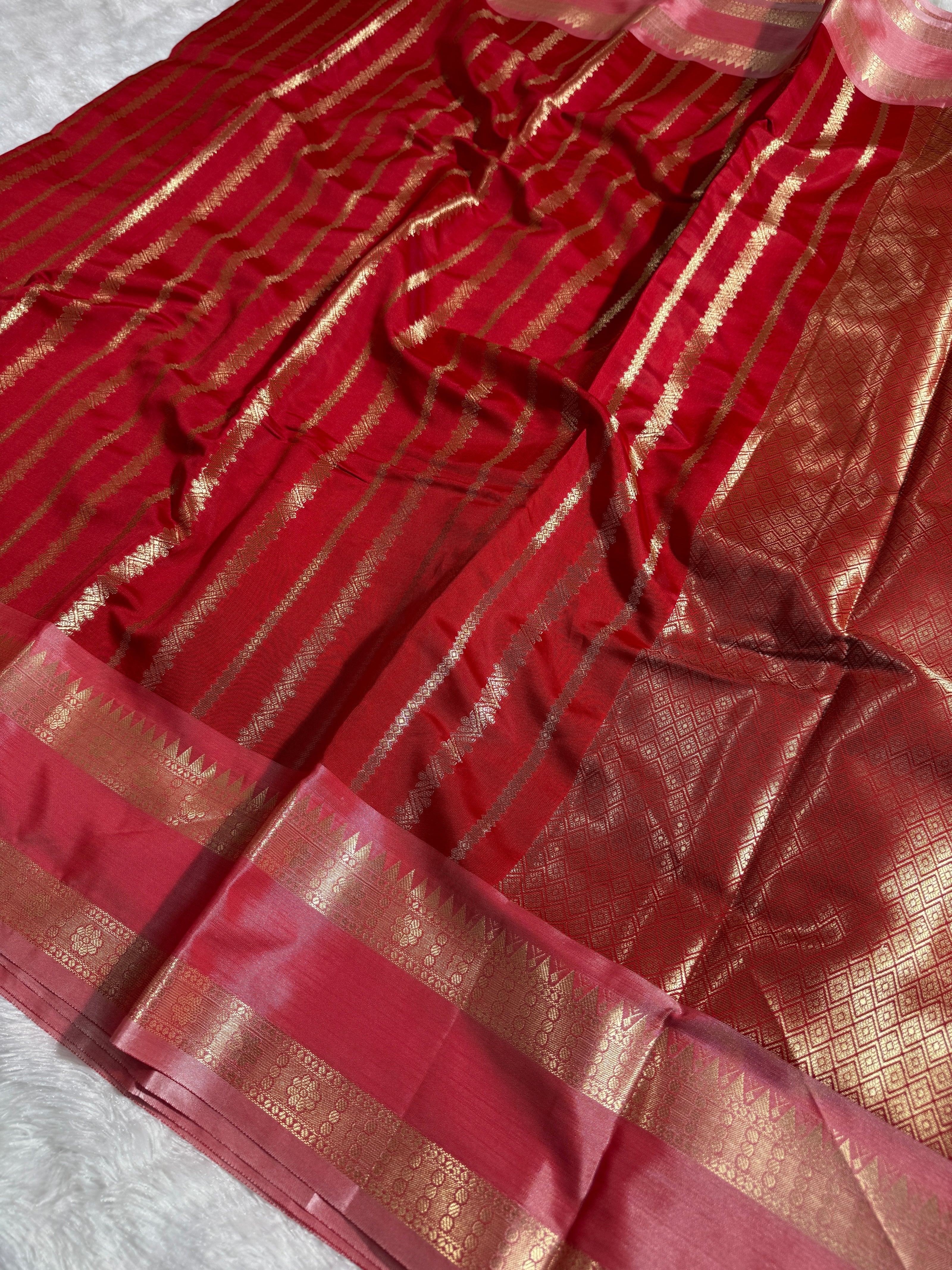 BANARASI KATAN SILK SAREE KS101