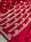 BANARASI MASHRU KATAN SILK SAREE MK059