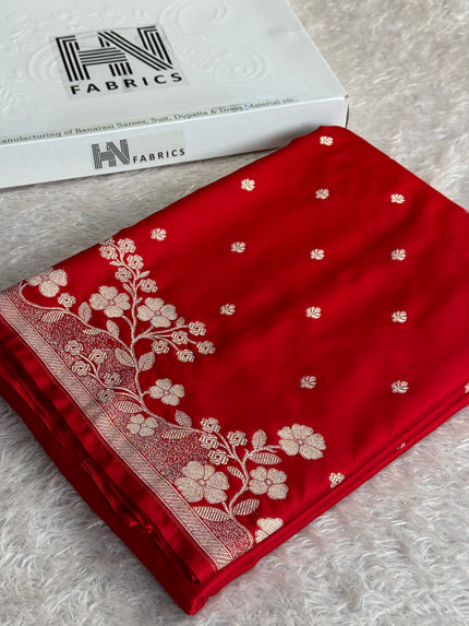 BANARASI MASHRU KATAN SILK SAREE MK020