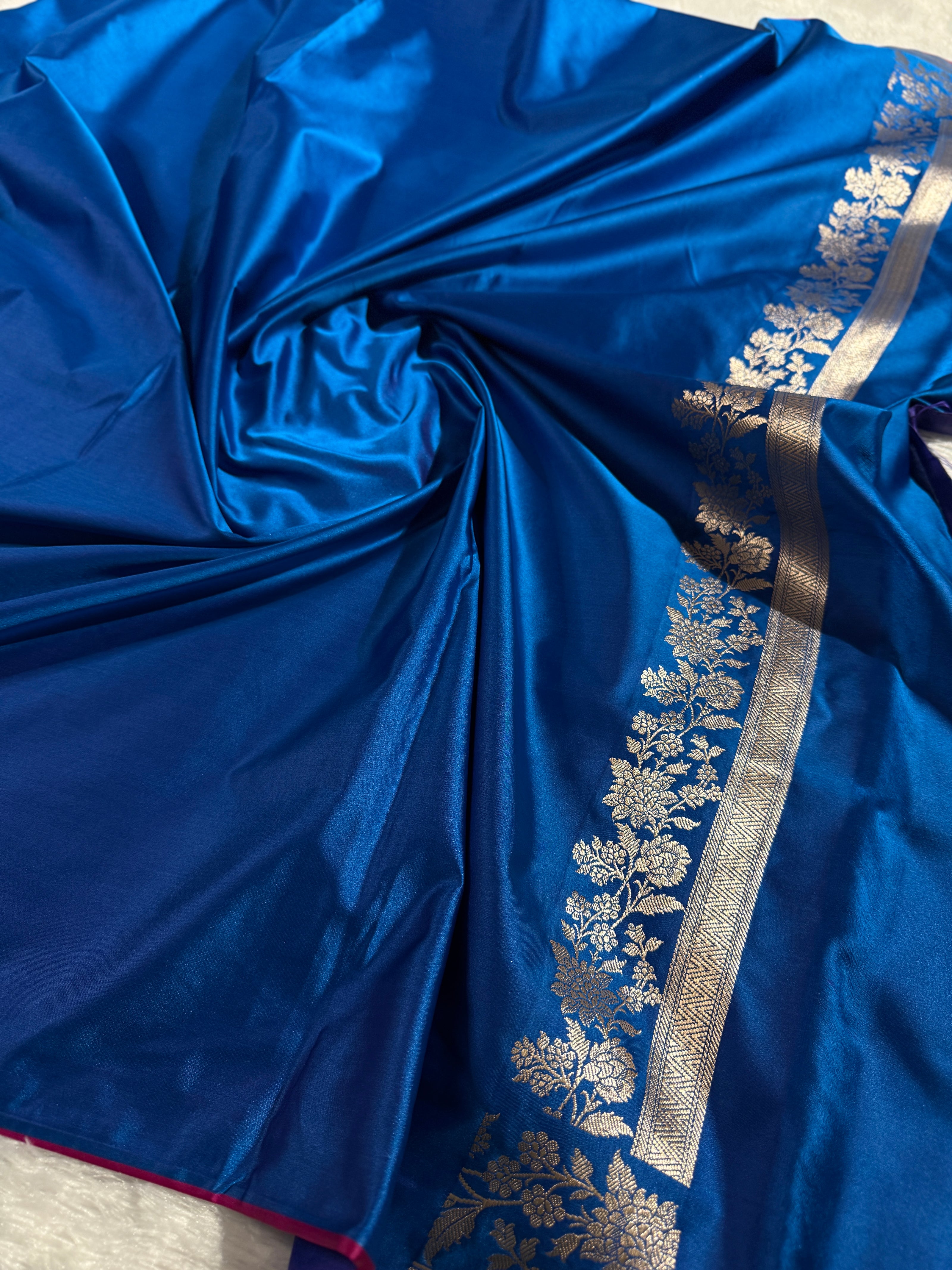 BANARASI MASHRU KATAN SILK SAREE HN532