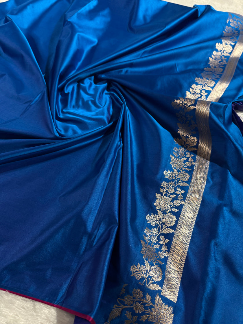 BANARASI MASHRU KATAN SILK SAREE HN532