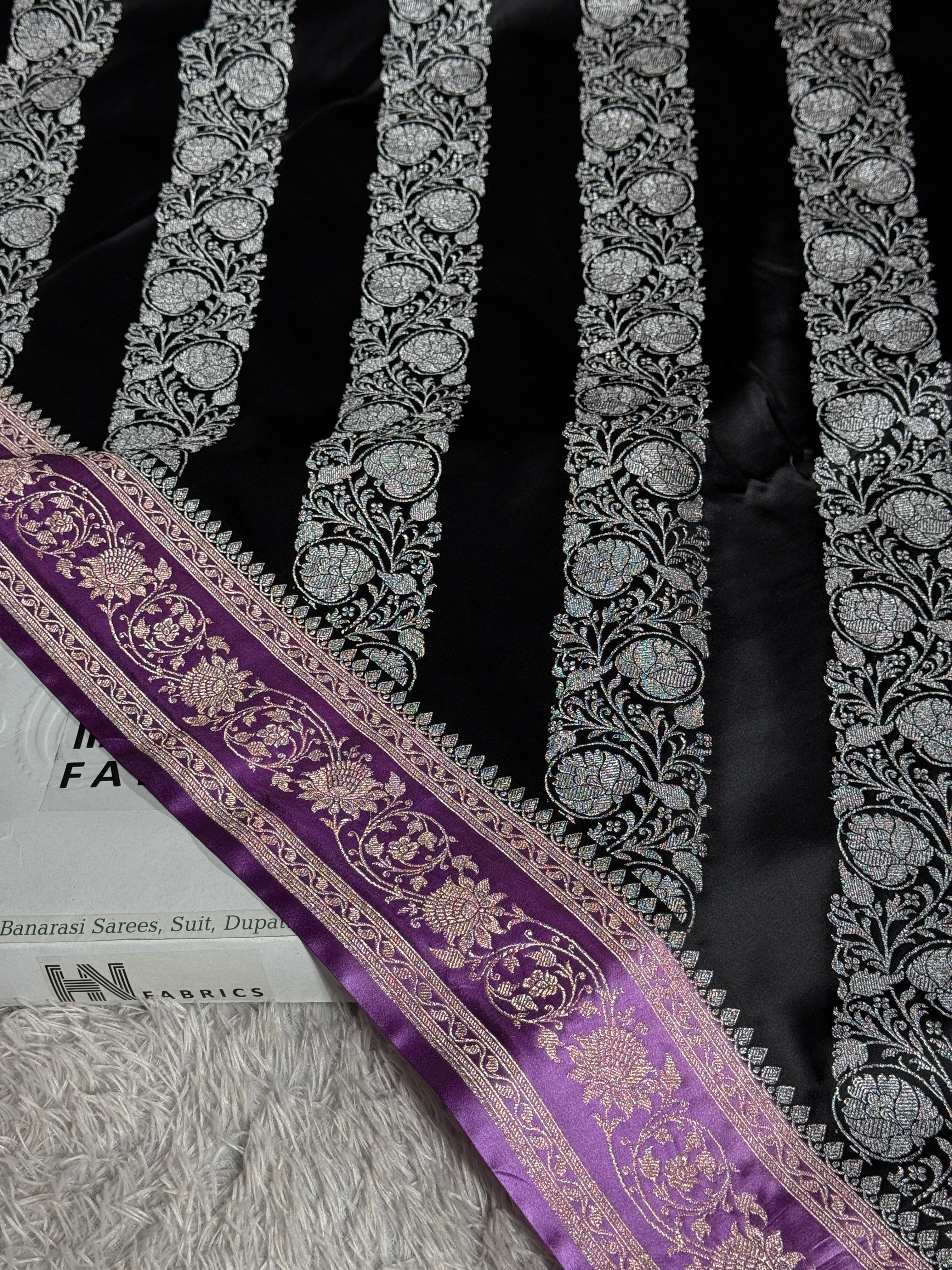 BANARASI MASHRU KATAN SILK SAREE MK018
