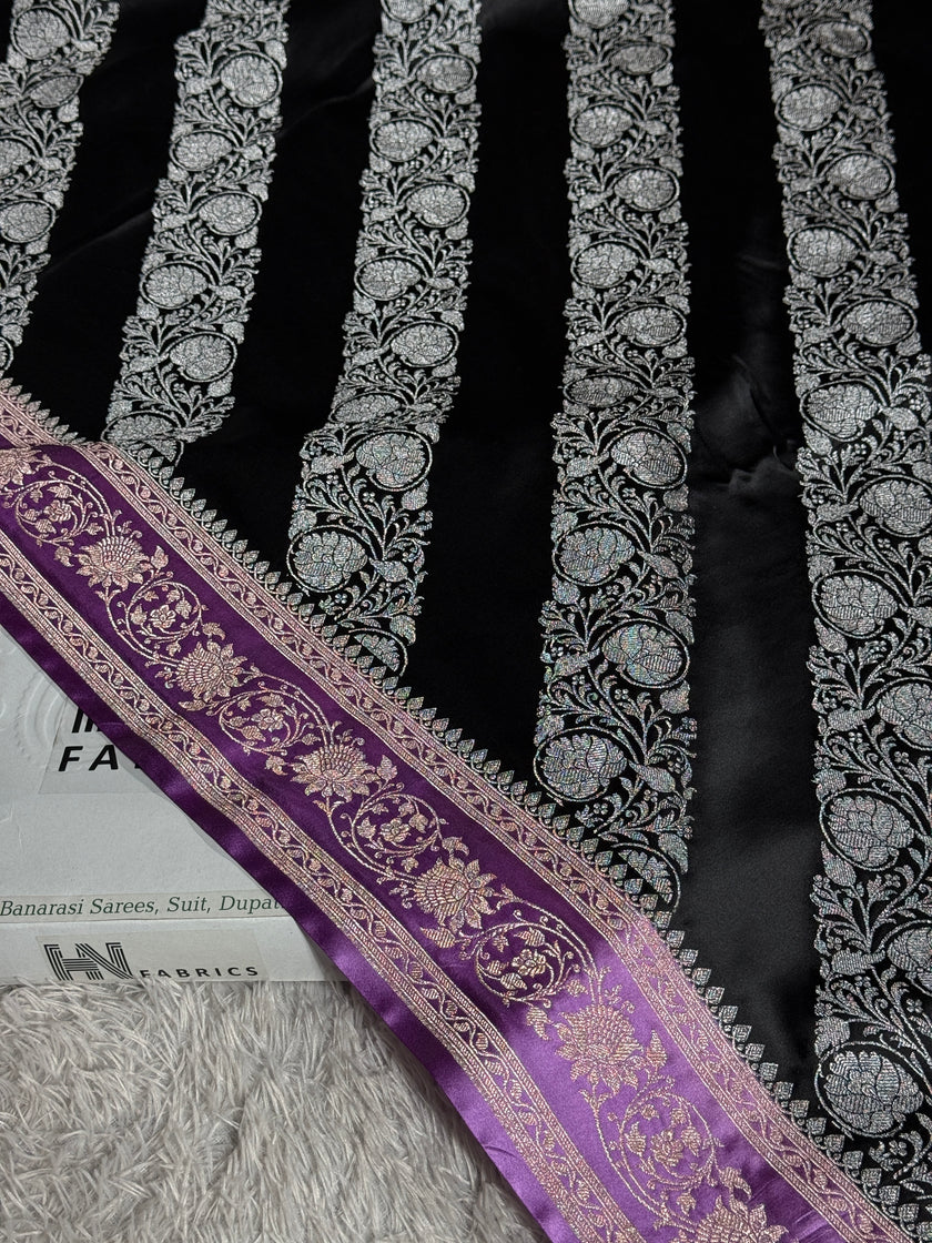 BANARASI MASHRU KATAN SILK SAREE MK018