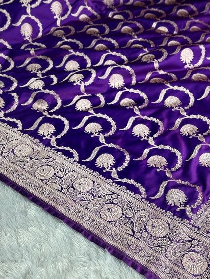 BANARASI MASHRU KATAN SILK SAREE HN571