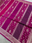 BANARASI MASHRU KATAN SILK SAREE MK012
