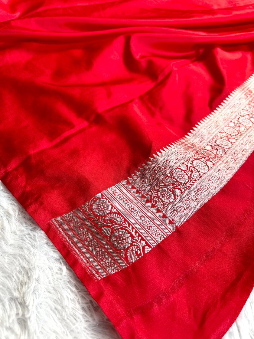 BANARASI MASHRU KATAN SILK SAREE HN547