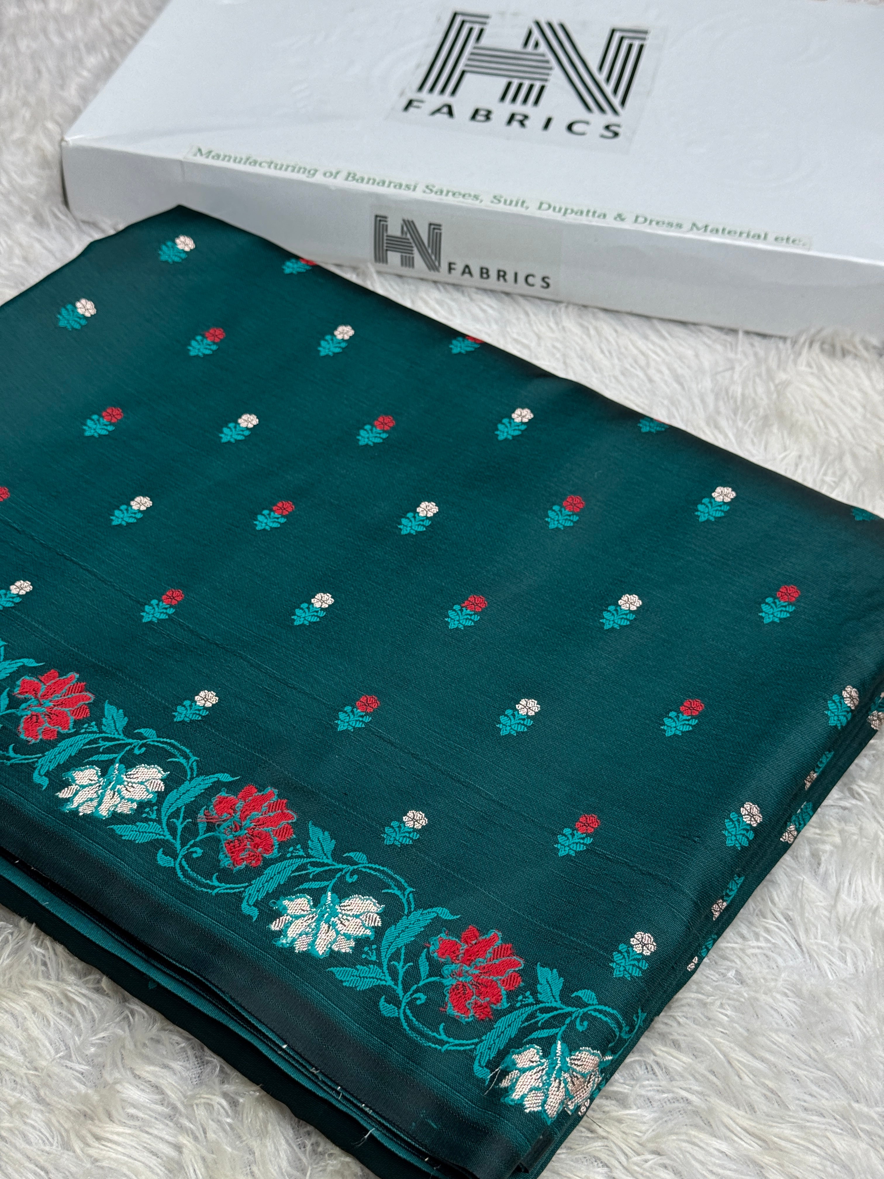 BANARASI MASHRU KATAN SILK SAREE HN541
