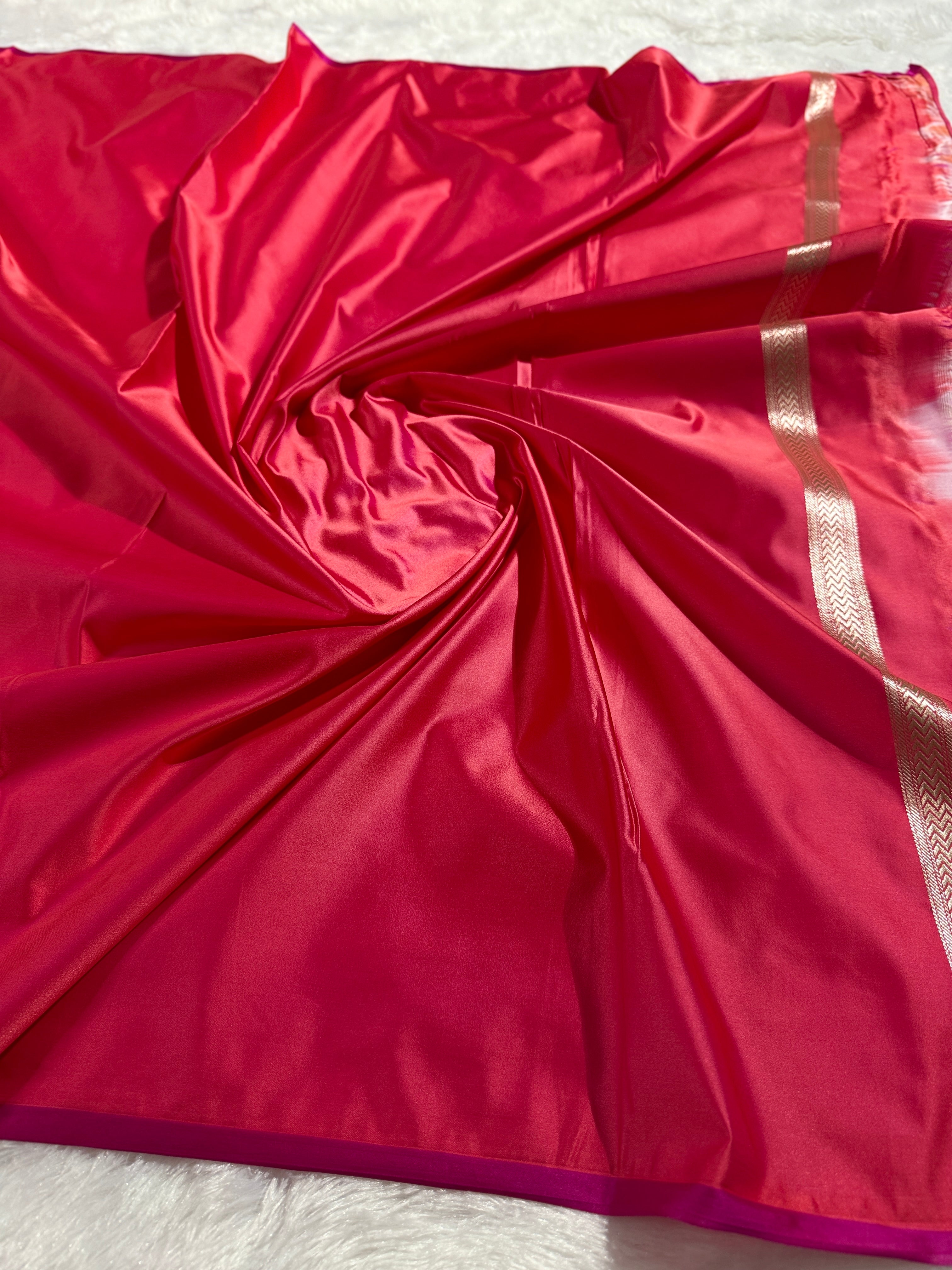 BANARASI MASHRU KATAN SILK SAREE HN533