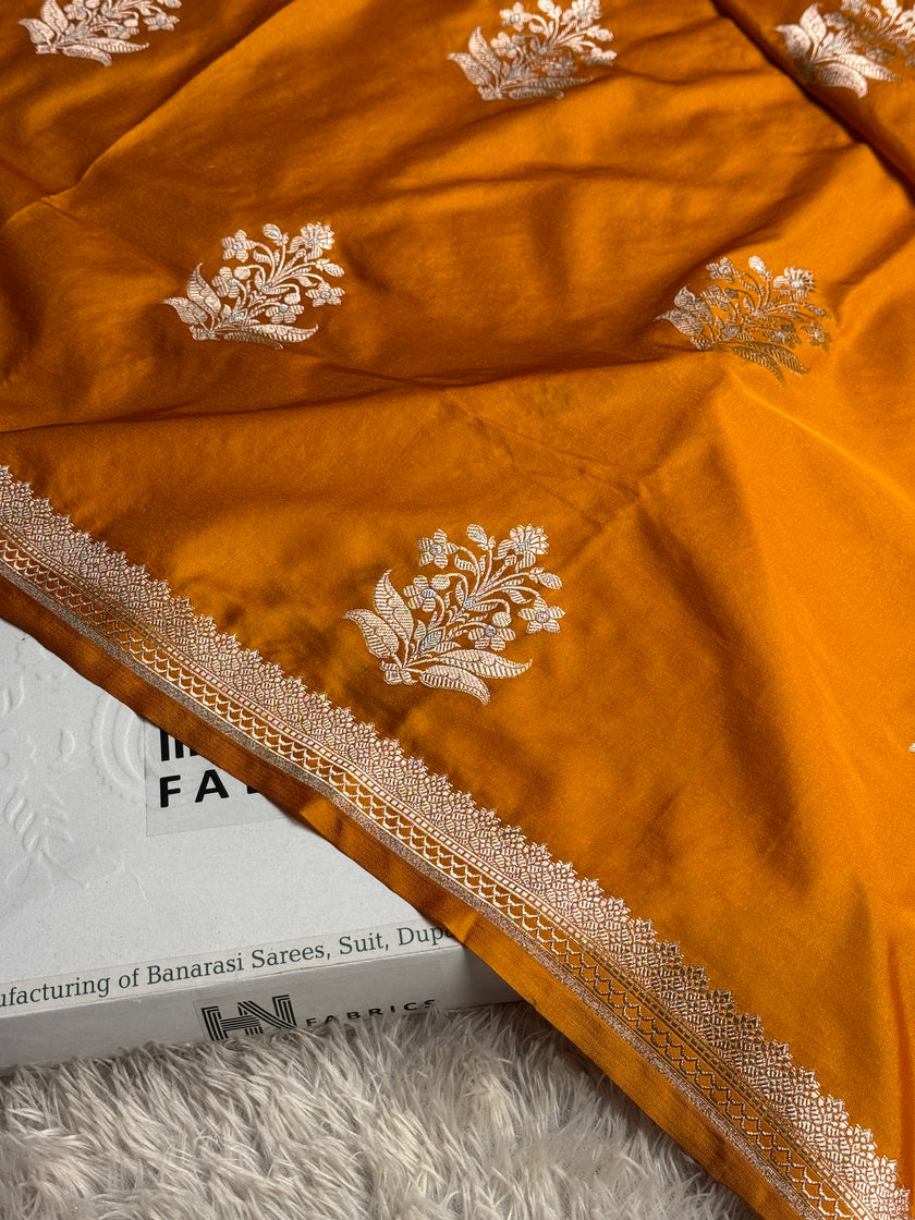 BANARASI MASHRU KATAN SILK SAREE HN815