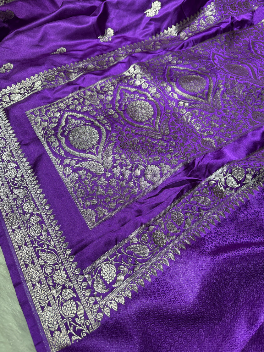 Banarasi Mashru Katan Silk Saree HN160
