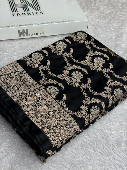 BANARASI MASHRU KATAN SILK SAREE MK050